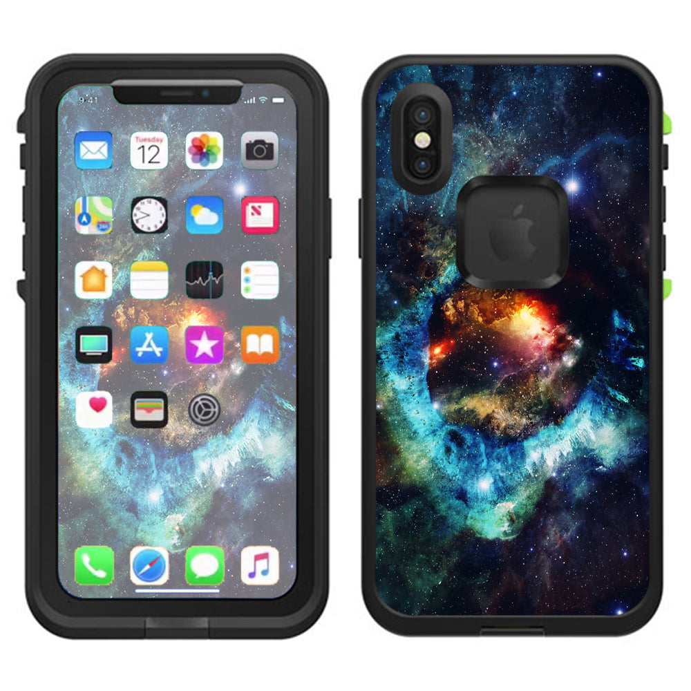  Nebula 3 Lifeproof Fre Case iPhone X Skin
