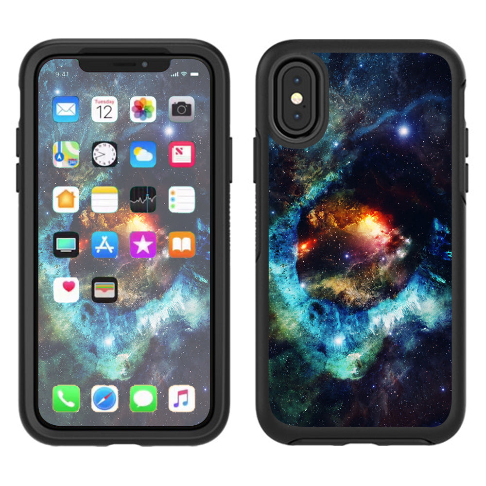  Nebula 3 Otterbox Defender Apple iPhone X Skin