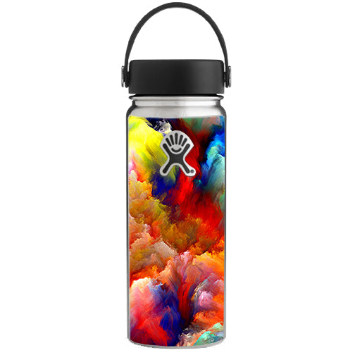  Oil Paint Hydroflask 18oz Wide Mouth Skin