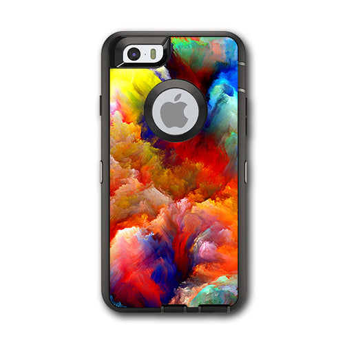  Oil Paint Otterbox Defender iPhone 6 Skin