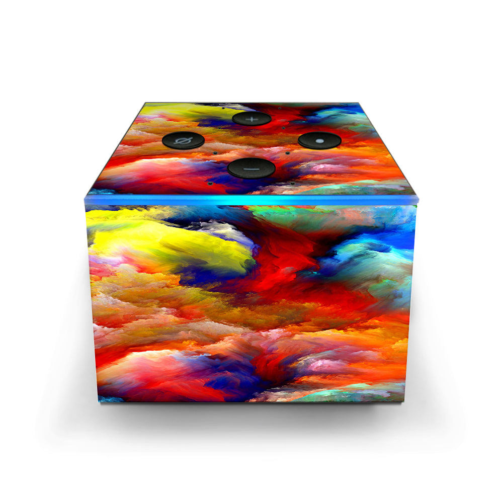  Oil Paint Amazon Fire TV Cube Skin
