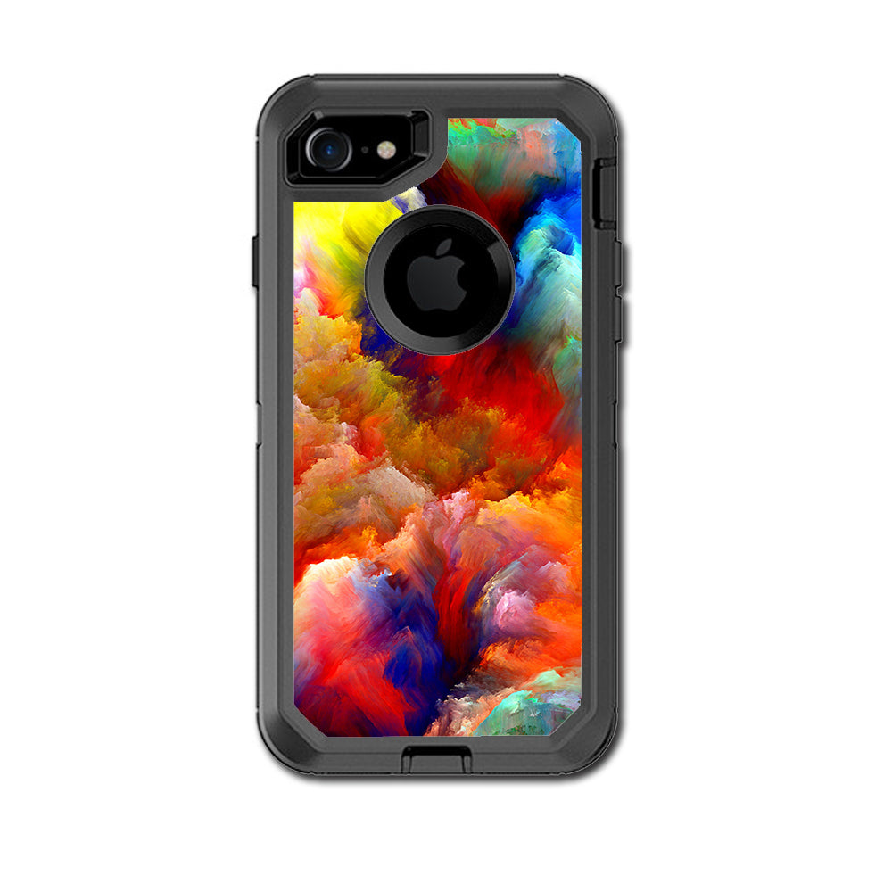  Oil Paint Otterbox Defender iPhone 7 or iPhone 8 Skin
