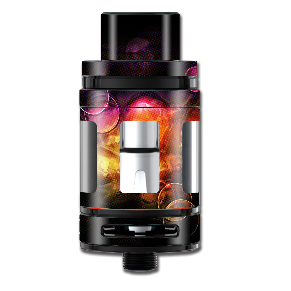  Orange Bubbles Smok TFV8 Mini Big Baby Beast Skin