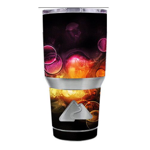  Orange Bubbles Ozark Trail 20oz Tumbler Skin