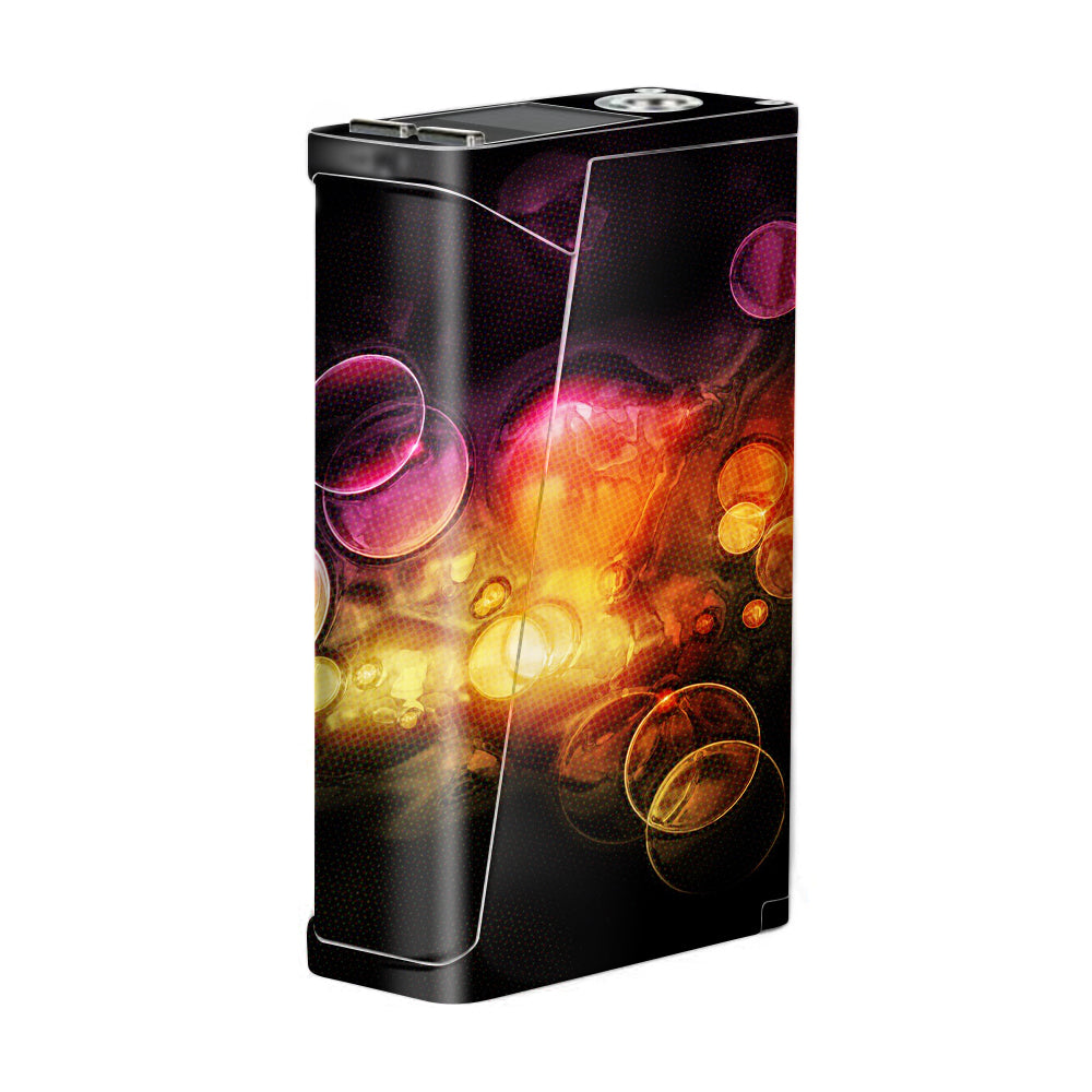 Orange Bubbles Smok H-Priv Skin