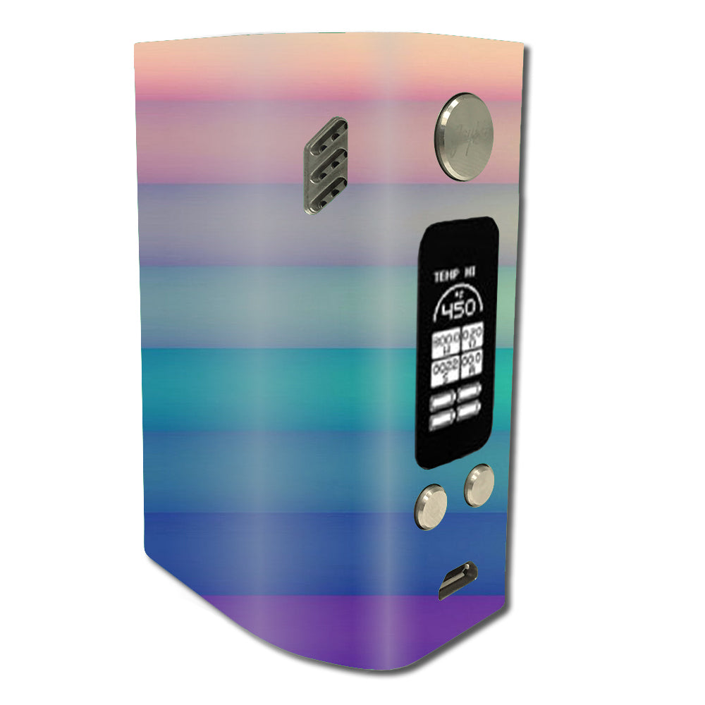  Pastel Stripes Wismec Reuleaux RX300 Skin