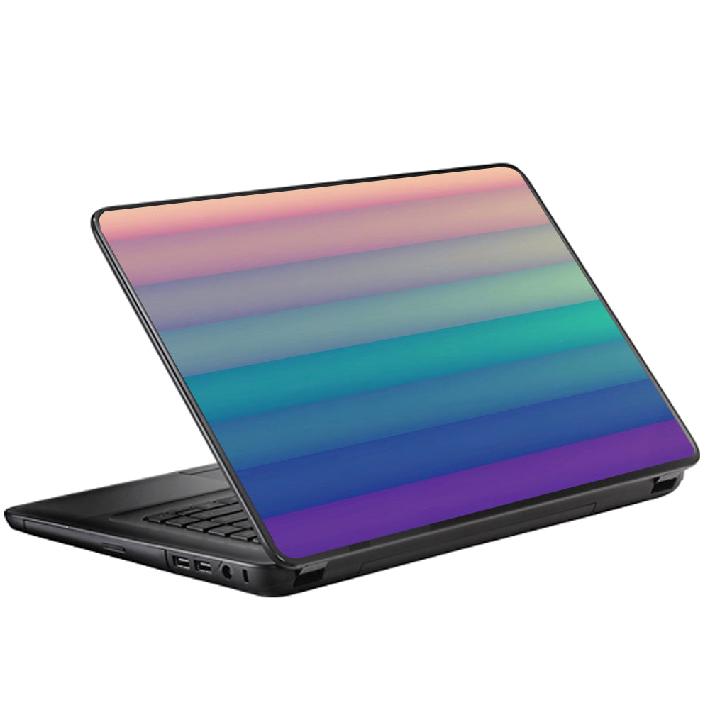  Pastel Stripes Universal 13 to 16 inch wide laptop Skin