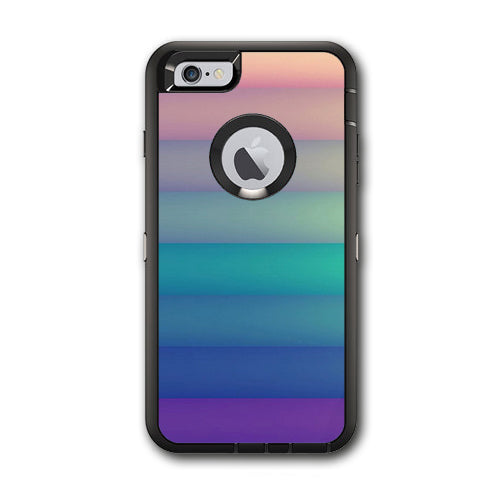  Pastel Stripes Otterbox Defender iPhone 6 PLUS Skin