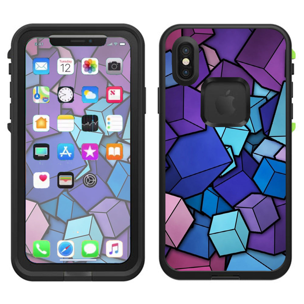  Prism1 Lifeproof Fre Case iPhone X Skin