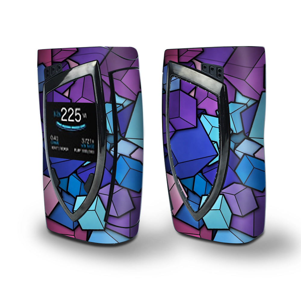 Skin Decal Vinyl Wrap for Smok Devilkin Kit 225w Vape (includes TFV12 Prince Tank Skins) skins cover/ Prism1