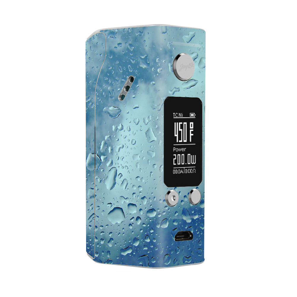  Raindrops Wismec Reuleaux RX200S Skin