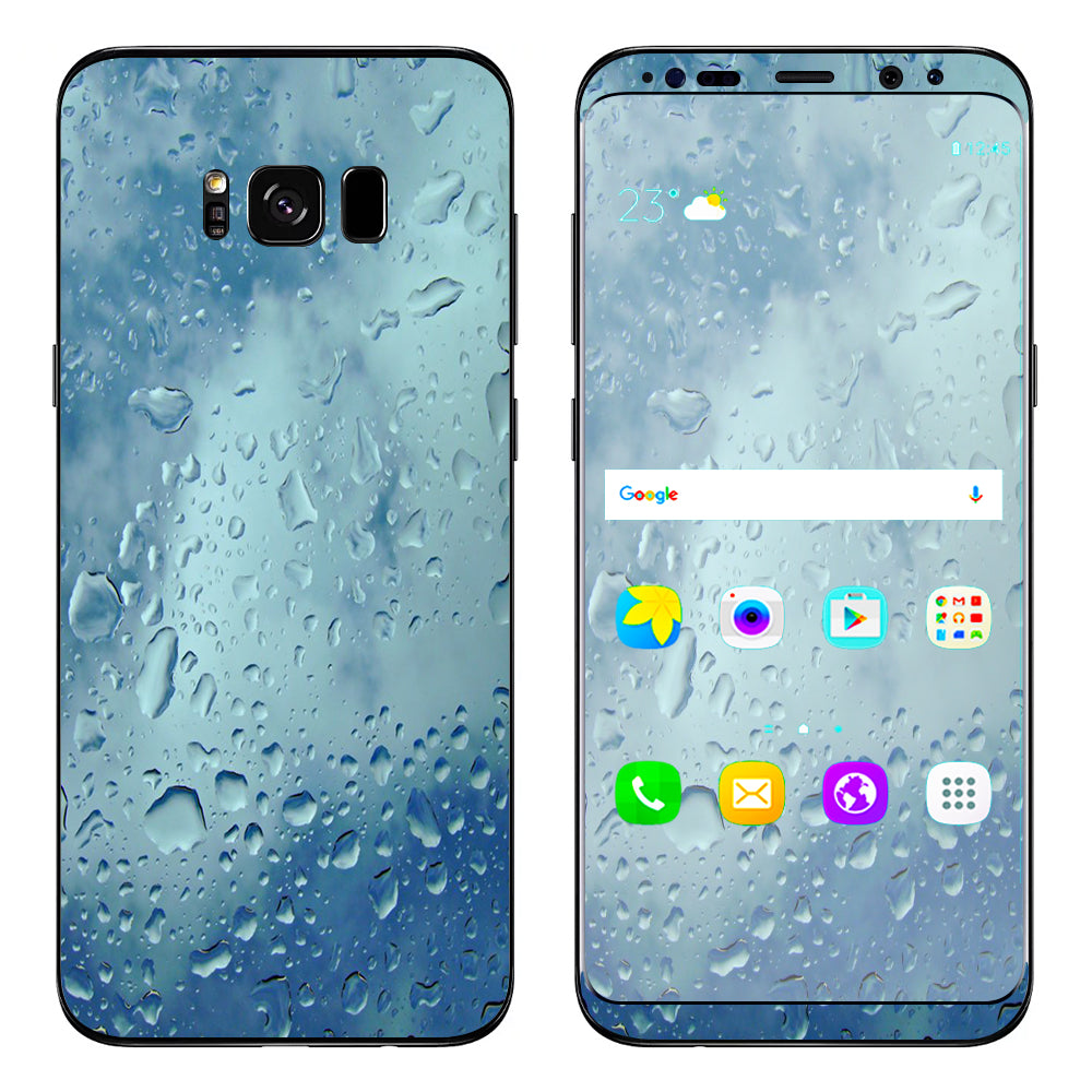  Raindrops Samsung Galaxy S8 Skin