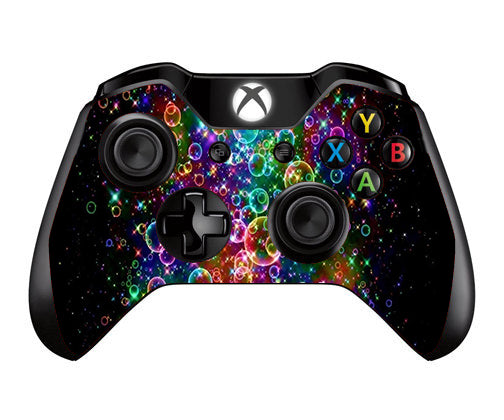  Rainbow Bubbles Microsoft Xbox One Controller Skin