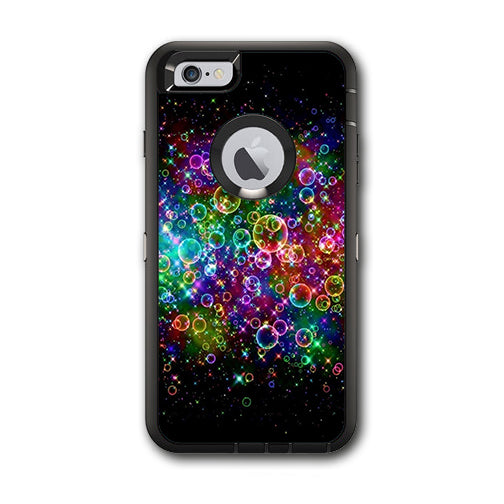  Rainbow Bubbles Otterbox Defender iPhone 6 PLUS Skin