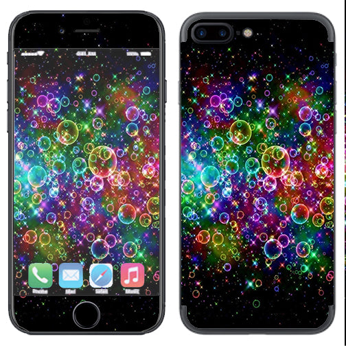  Rainbow Bubbles Apple  iPhone 7+ Plus / iPhone 8+ Plus Skin