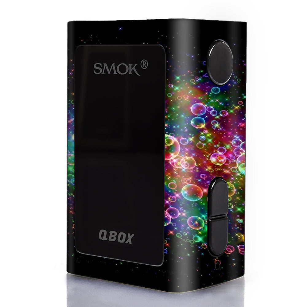  Rainbow Bubbles Smok Q-Box Skin