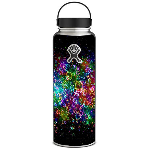  Rainbow Bubbles Hydroflask 40oz Wide Mouth Skin