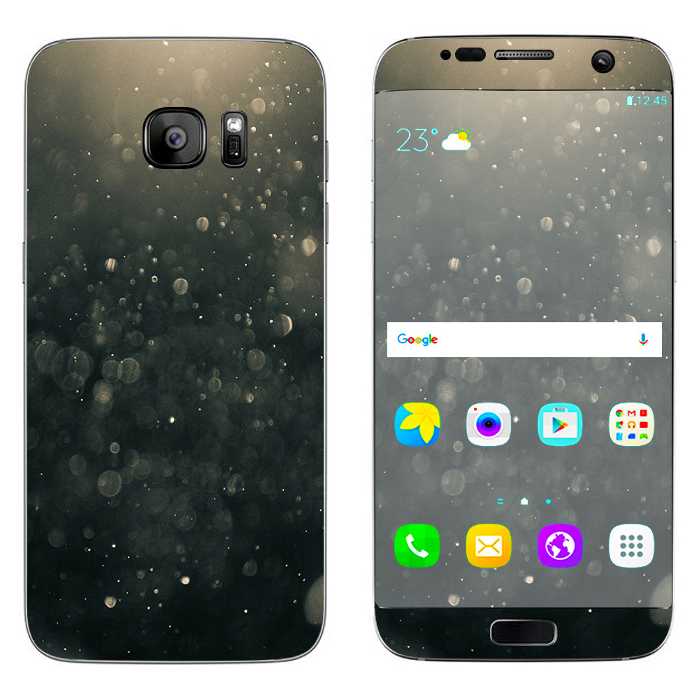  Bokeh Bubbles Samsung Galaxy S7 Edge Skin
