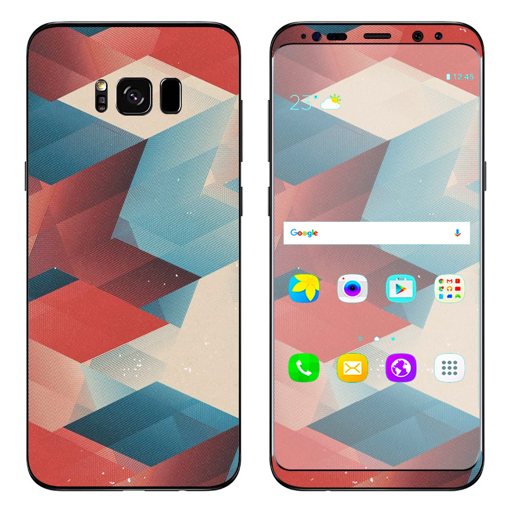  Abstract Pattern Samsung Galaxy S8 Plus Skin