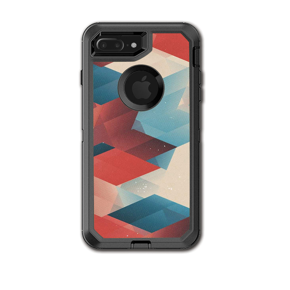  Abstract Pattern Otterbox Defender iPhone 7+ Plus or iPhone 8+ Plus Skin