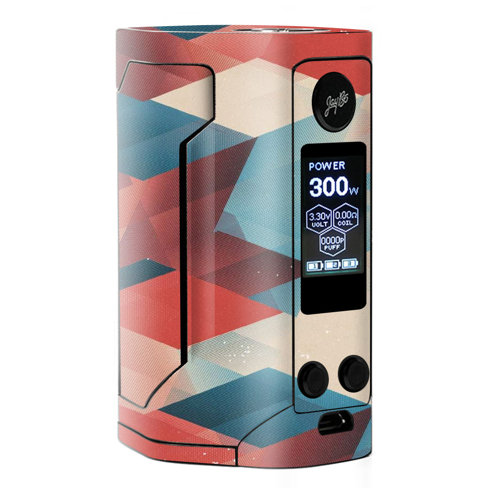  Abstract Pattern Wismec RX Gen 3 Skin