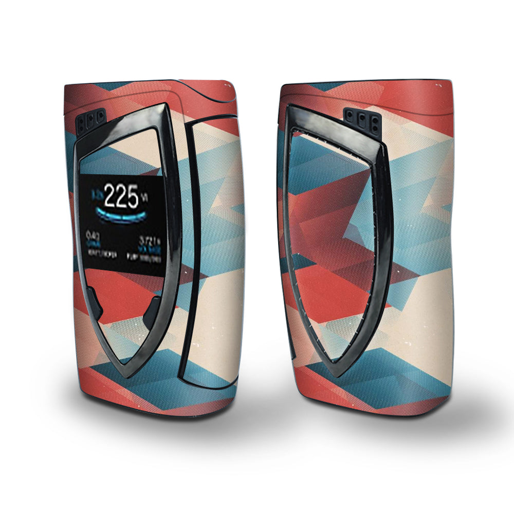 Skin Decal Vinyl Wrap for Smok Devilkin Kit 225w Vape (includes TFV12 Prince Tank Skins) skins cover/ Abstract Pattern