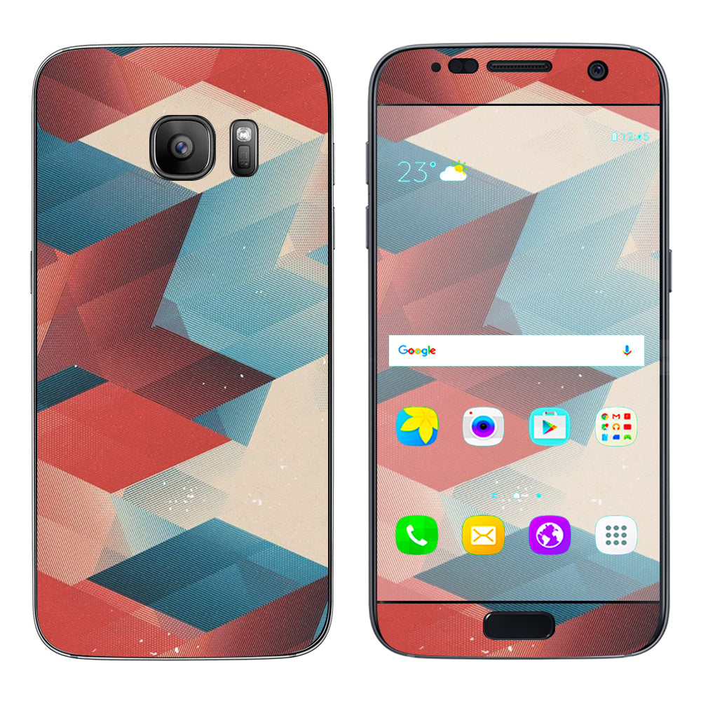  Abstract Pattern Samsung Galaxy S7 Skin