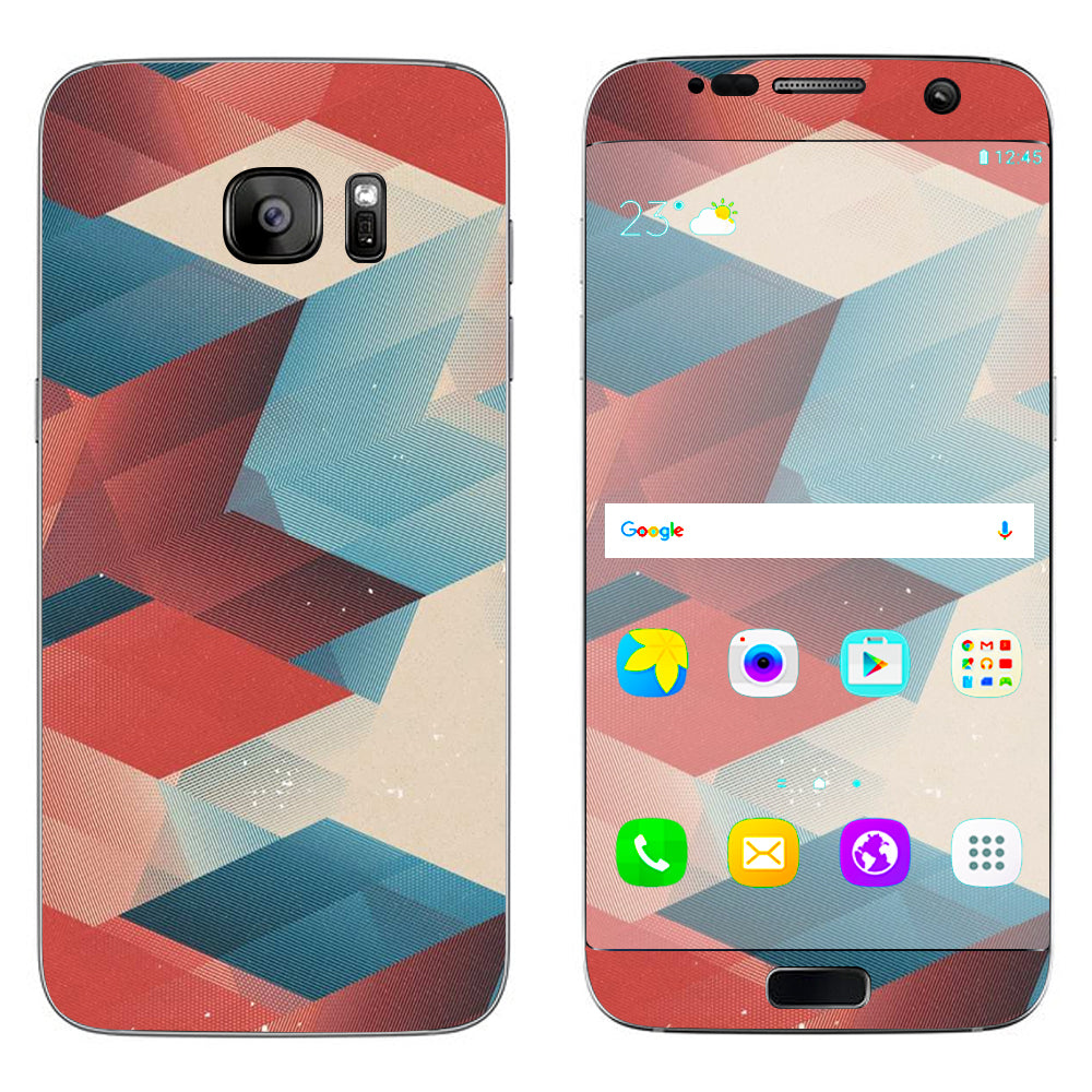  Abstract Pattern Samsung Galaxy S7 Edge Skin
