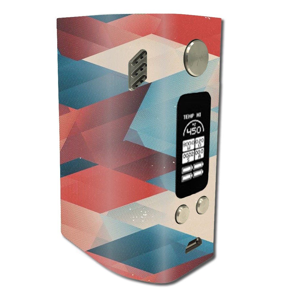  Abstract Pattern Wismec Reuleaux RX300 Skin