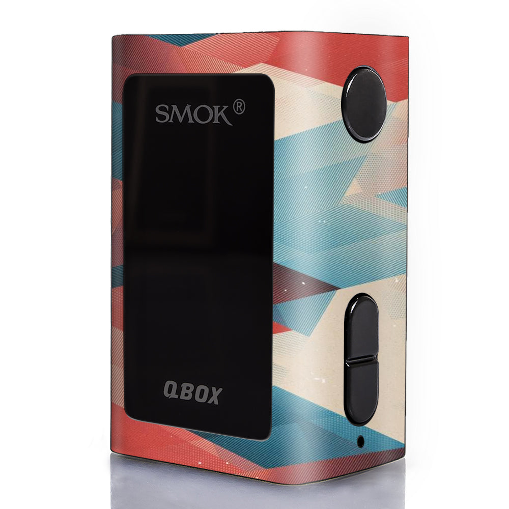  Abstract Pattern Smok Q-Box Skin