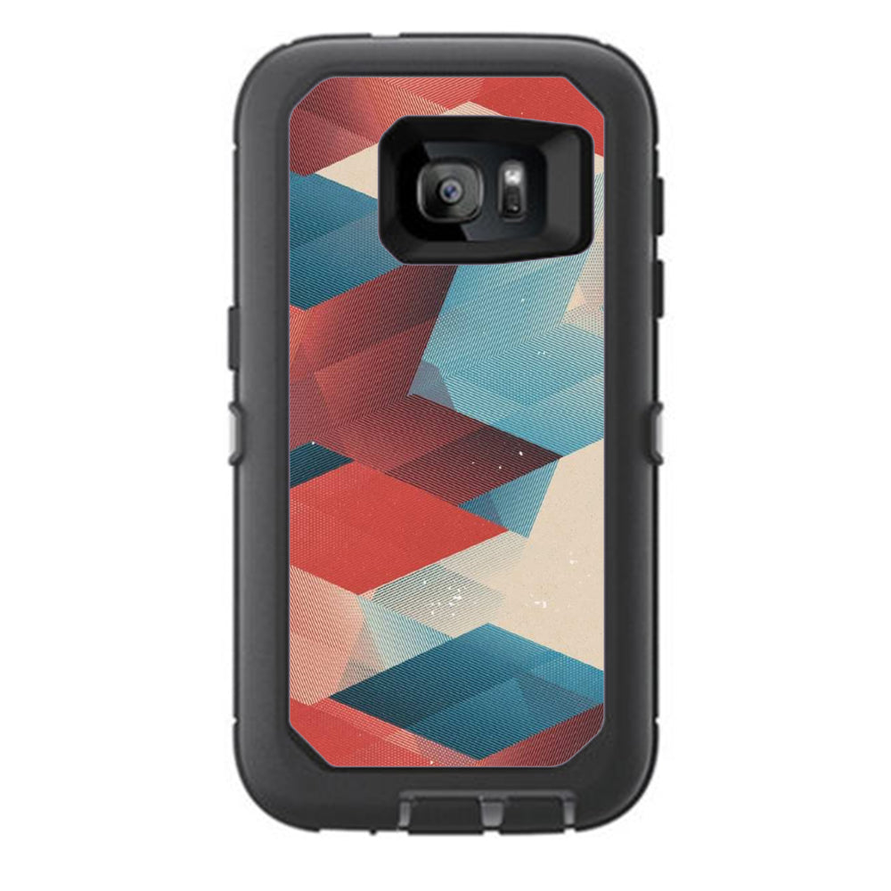  Abstract Pattern Otterbox Defender Samsung Galaxy S7 Skin