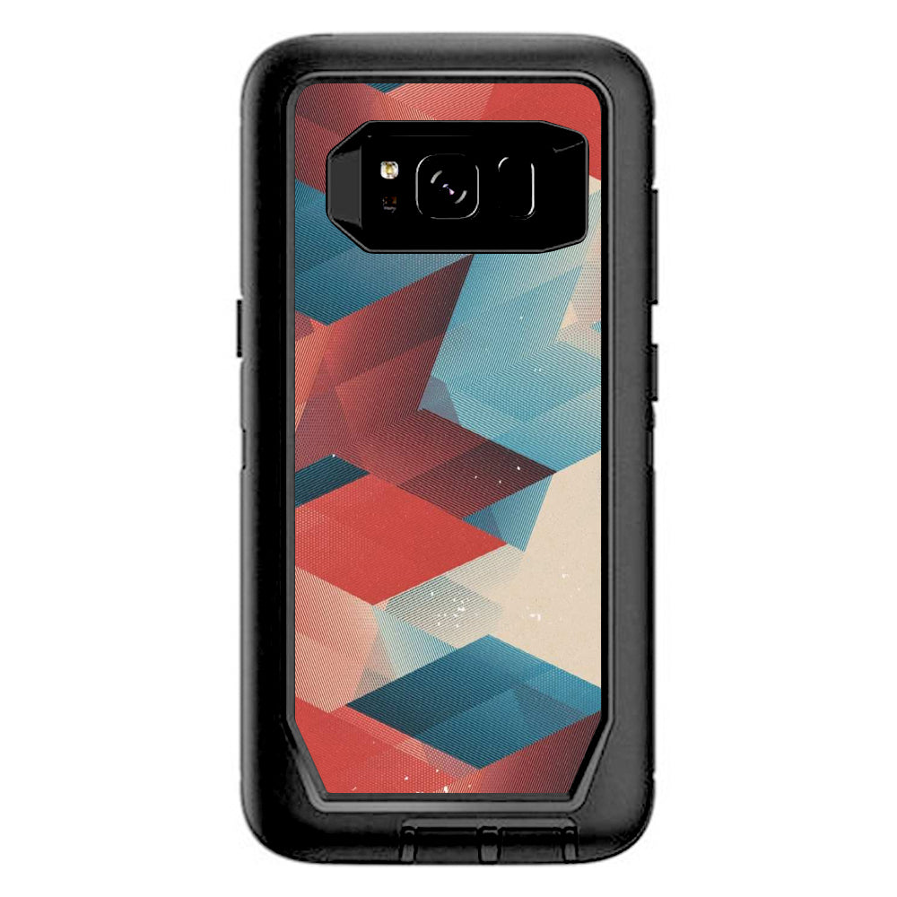  Abstract Pattern Otterbox Defender Samsung Galaxy S8 Skin