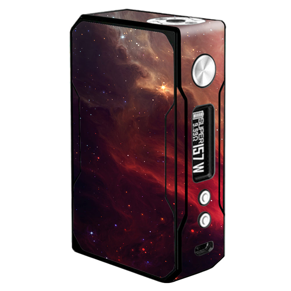  Red Galactic Nebula Voopoo Drag 157w Skin