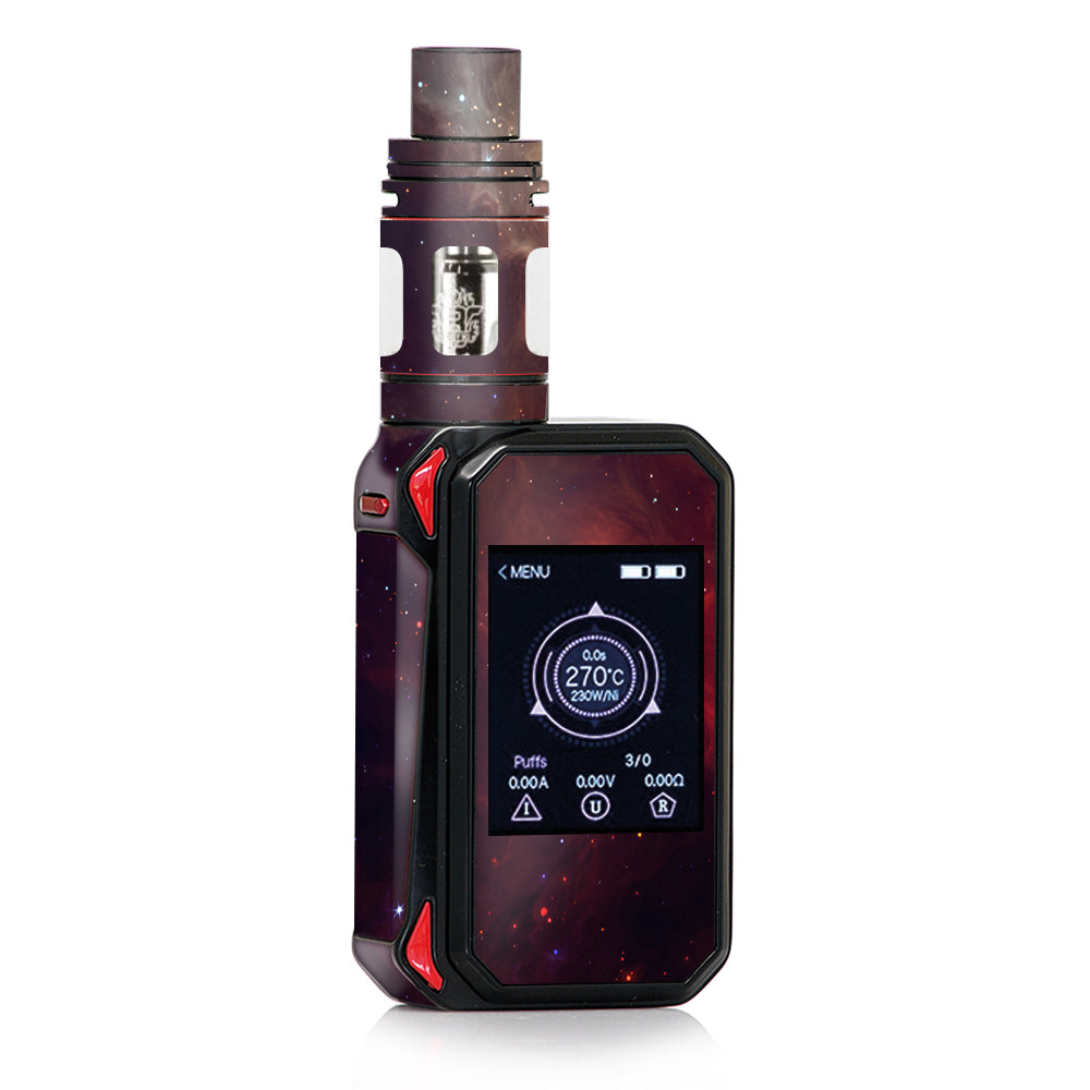  Red Galactic Nebula Smok G-priv 2 Skin