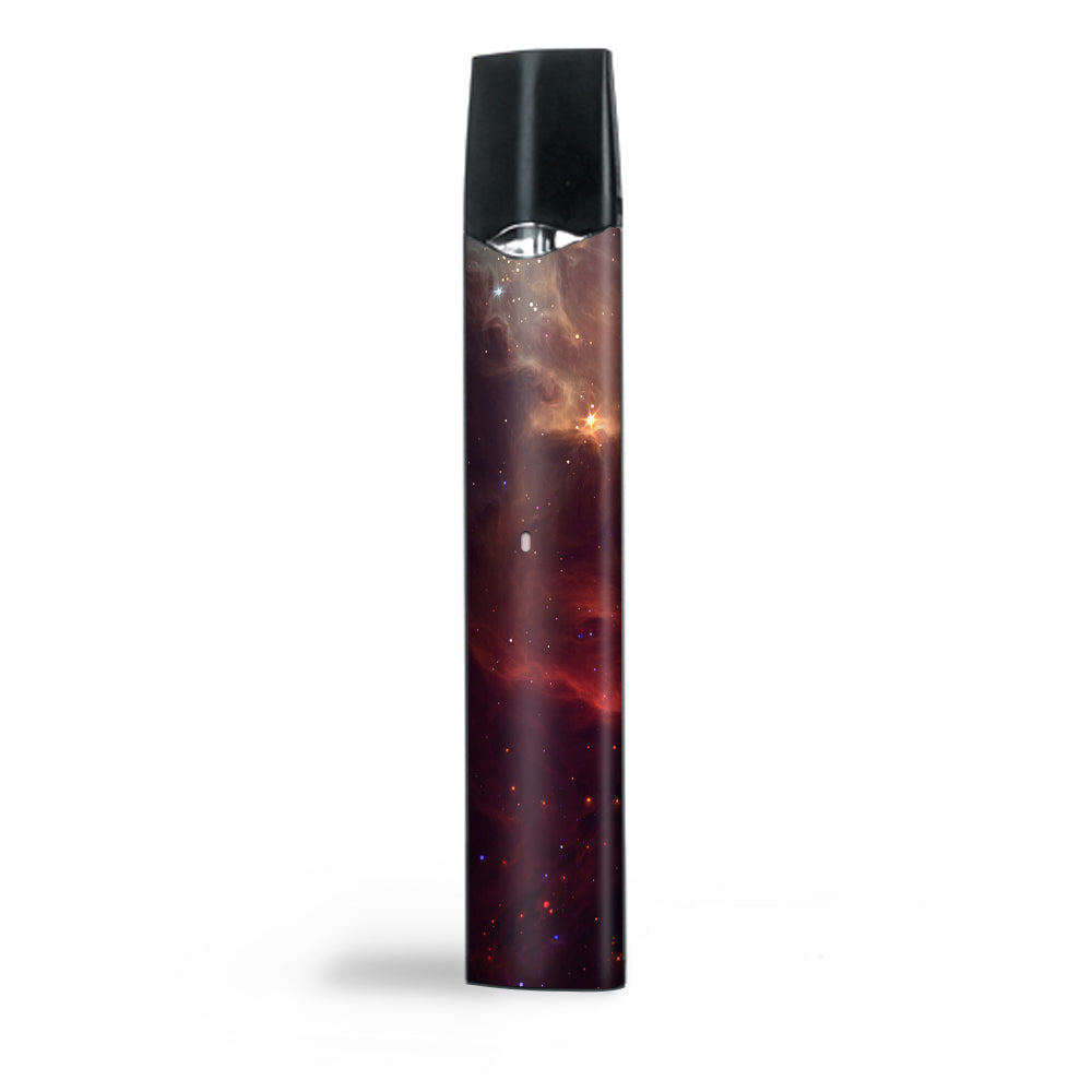  Red Galactic Nebula Smok Infinix Ultra Portable Skin