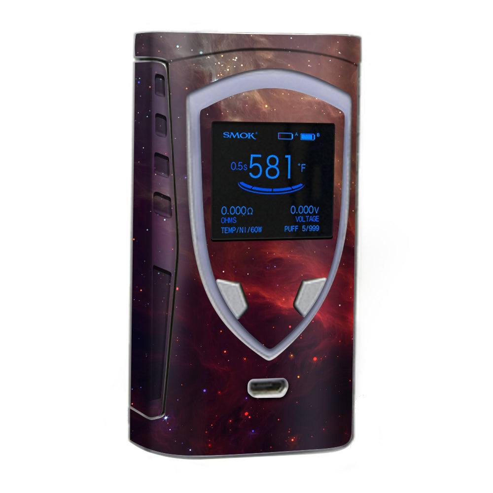  Red Galactic Nebula Smok ProColor Skin