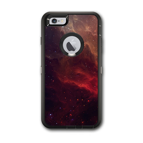  Red Galactic Nebula Otterbox Defender iPhone 6 PLUS Skin