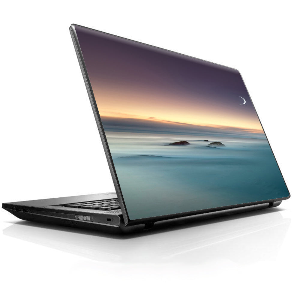  Foggy Lake Universal 13 to 16 inch wide laptop Skin