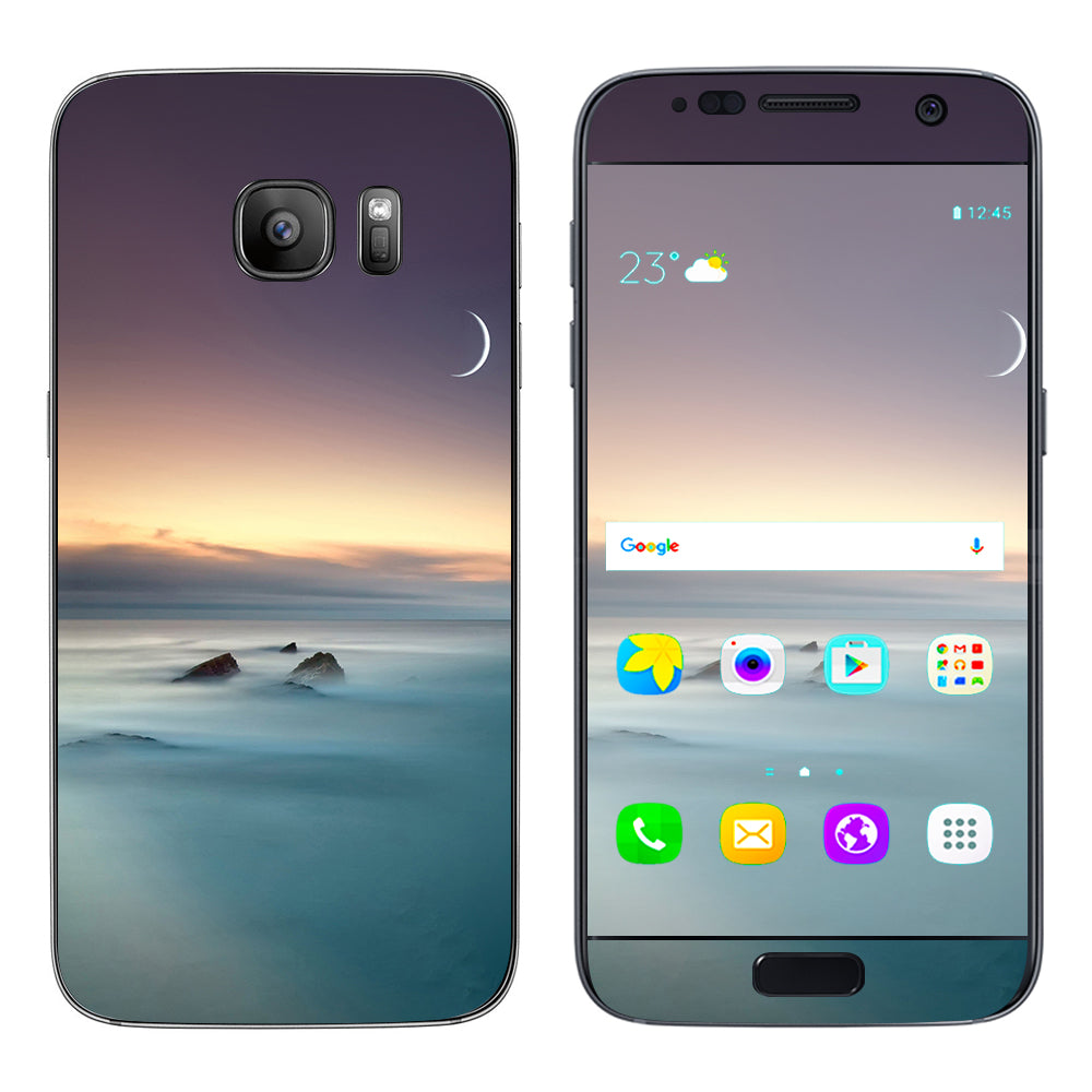  Foggy Lake Samsung Galaxy S7 Skin