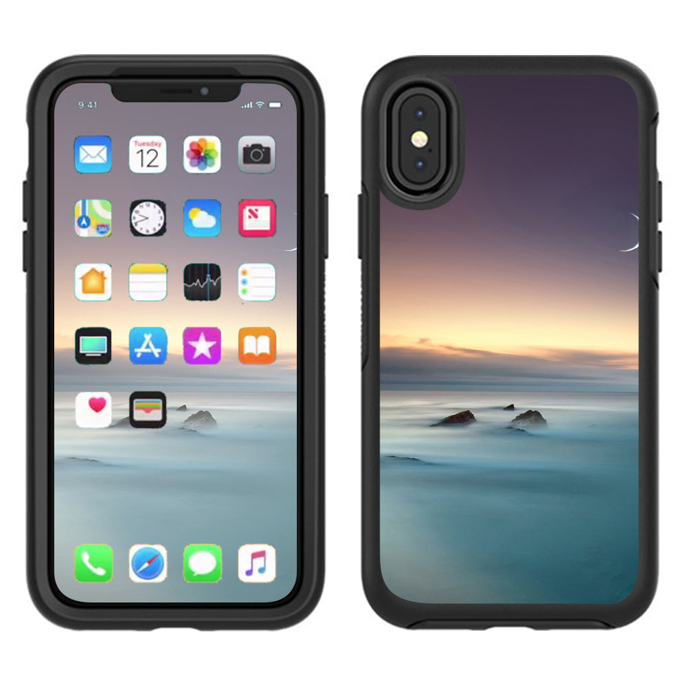  Foggy Lake Otterbox Defender Apple iPhone X Skin