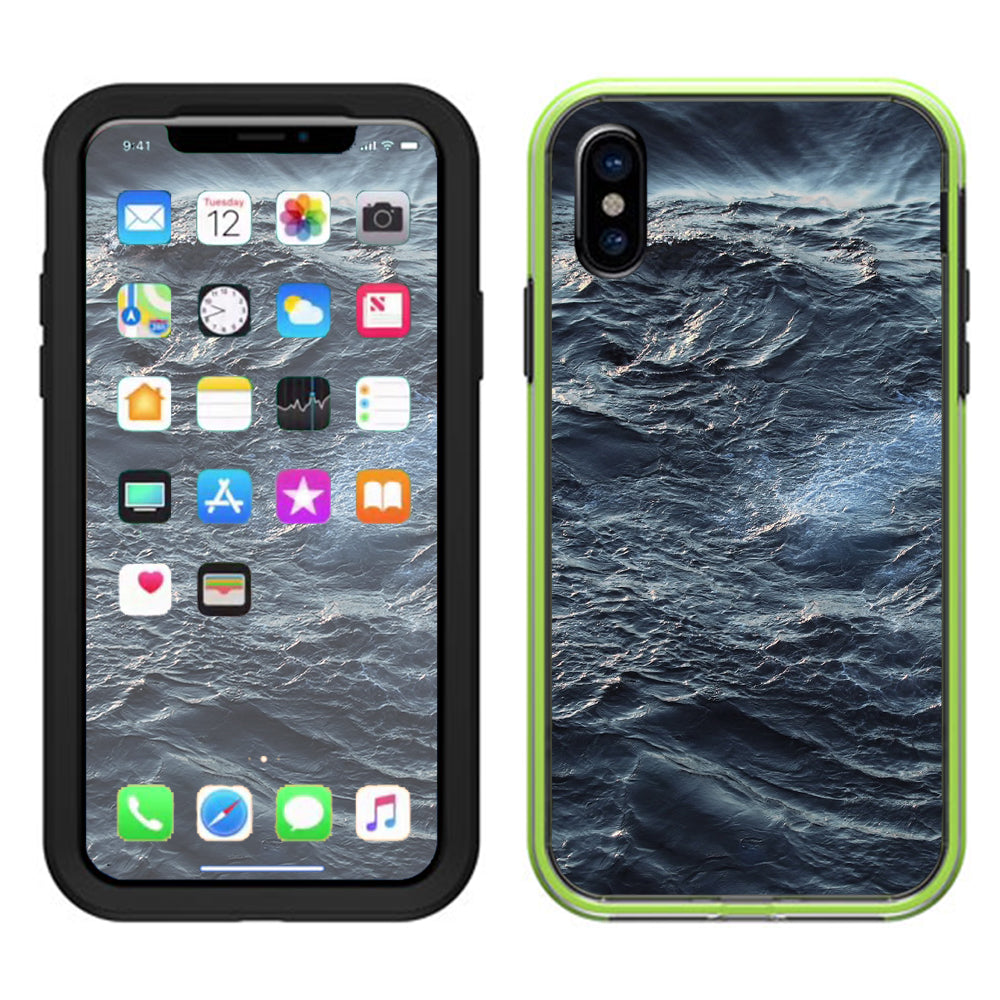  Sea Waves Lifeproof Slam Case iPhone X Skin