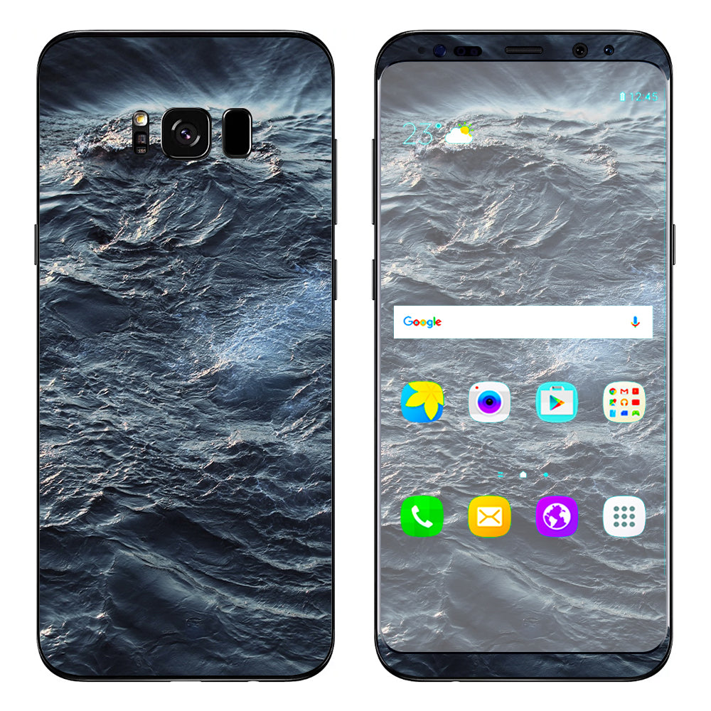  Sea Waves Samsung Galaxy S8 Skin