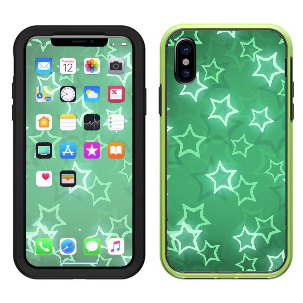  Shiny Stars Lifeproof Slam Case iPhone X Skin
