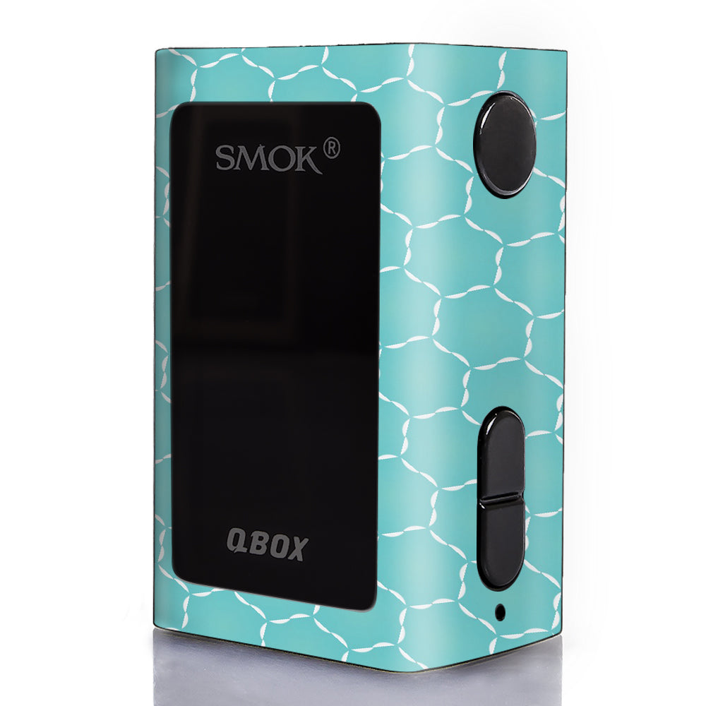  Blue Hexagon Smok Q-Box Skin