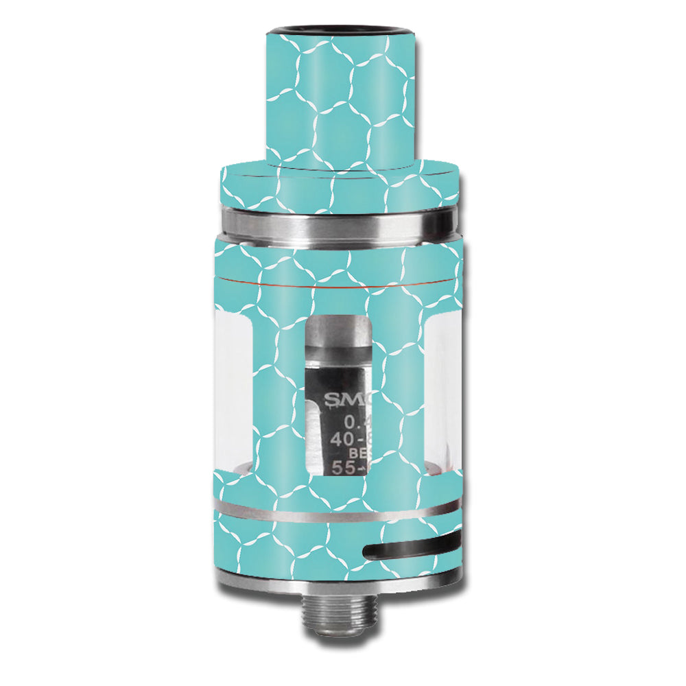  Blue Hexagon Smok TFV8 Micro Baby Beast Skin