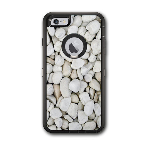  White Rocks Otterbox Defender iPhone 6 PLUS Skin