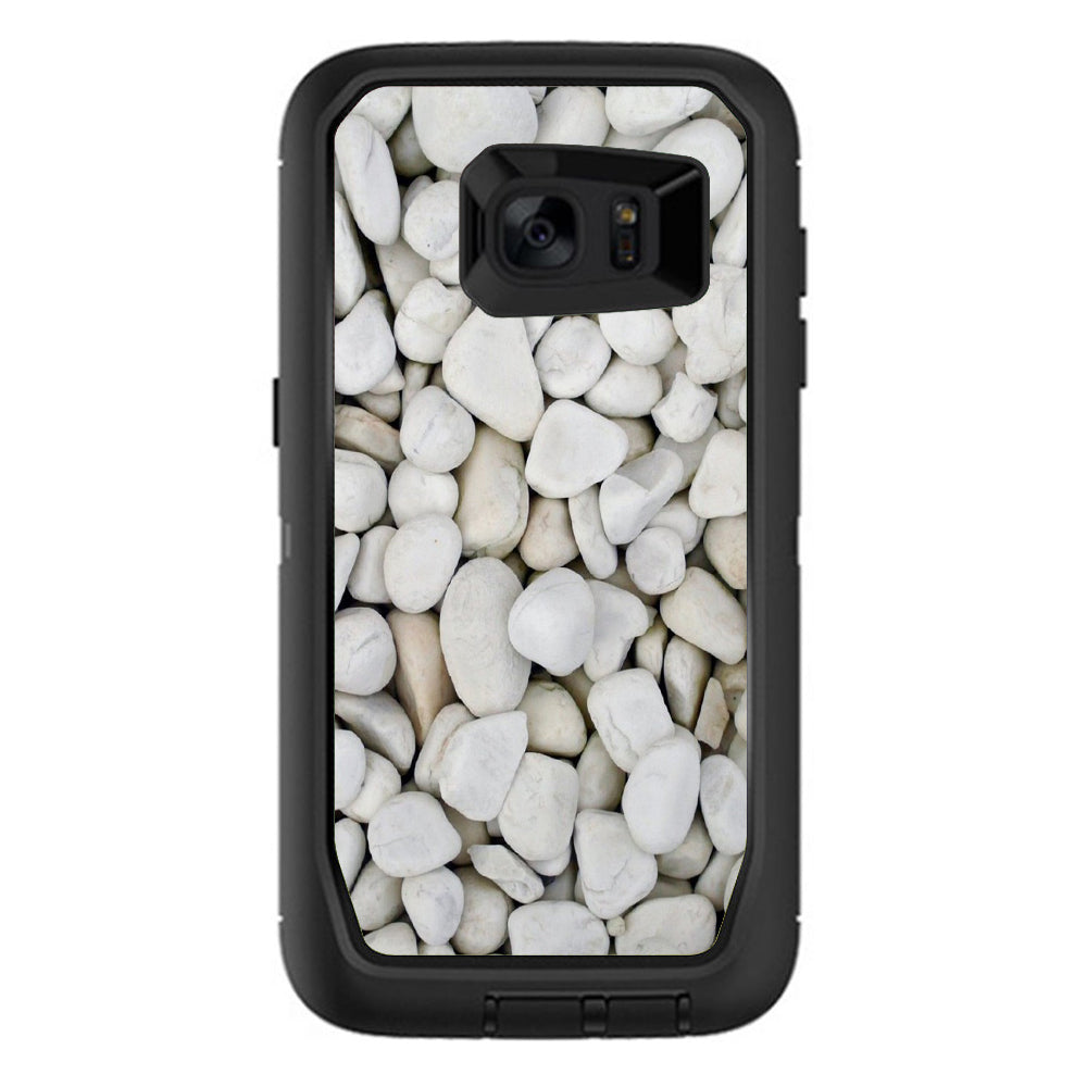  White Rocks Otterbox Defender Samsung Galaxy S7 Edge Skin
