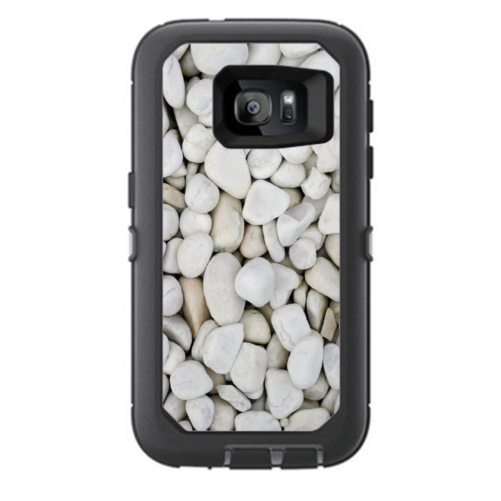  White Rocks Otterbox Defender Samsung Galaxy S7 Skin