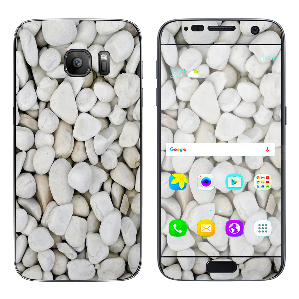  White Rocks Samsung Galaxy S7 Skin