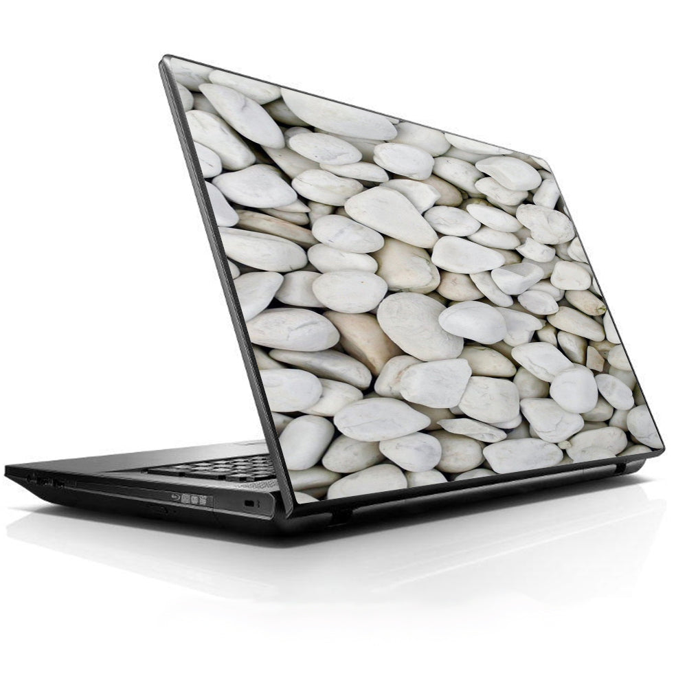  White Rocks Universal 13 to 16 inch wide laptop Skin